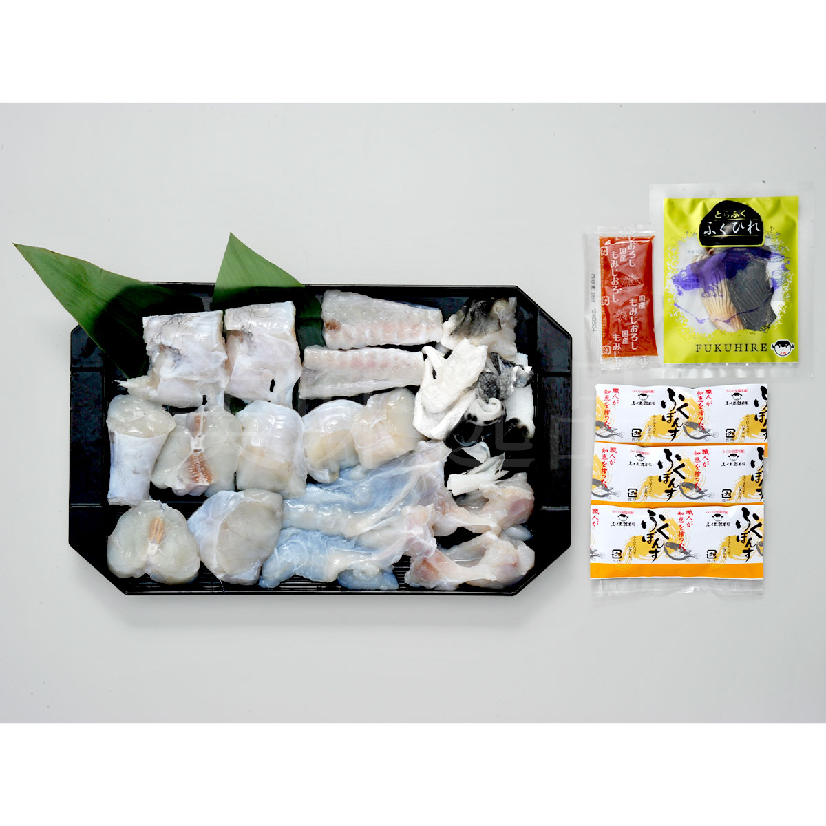 とらふくちりセット　3人前［23TC5］　門司の老舗ふぐ割烹料理店「ふく太郎本部」より産地直送