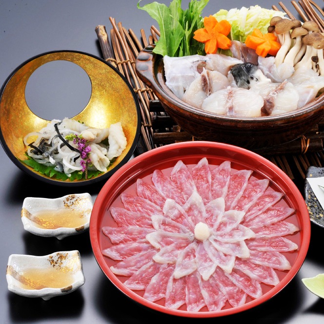 ふく冬の懐石　2人前［25FKS］　門司の老舗ふぐ割烹料理店「ふく太郎本部」より産地直送