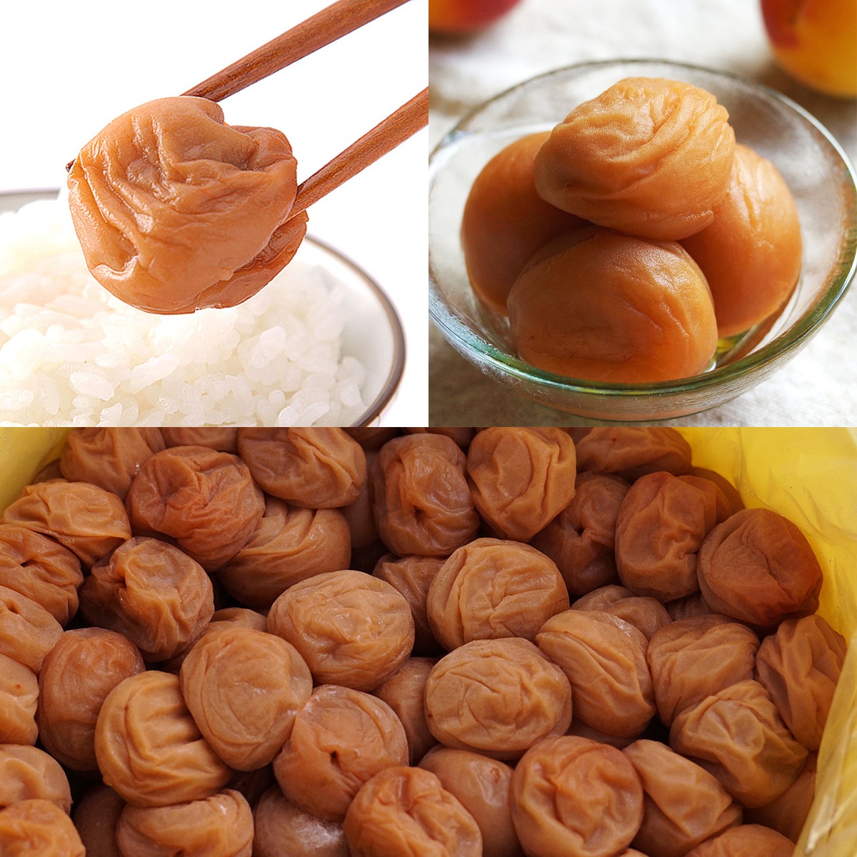 化粧箱入り・小分け包装　フルーツ梅干し（12粒）紀州産南高梅の専門店　深見梅店