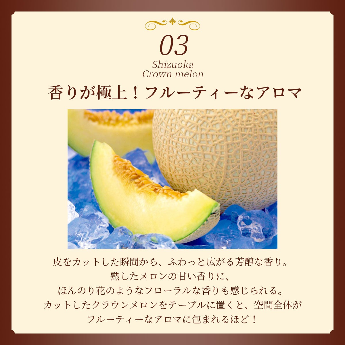 最高品質マスクメロン 静岡クラウンメロン 2玉（Lサイズ/最高級ランク