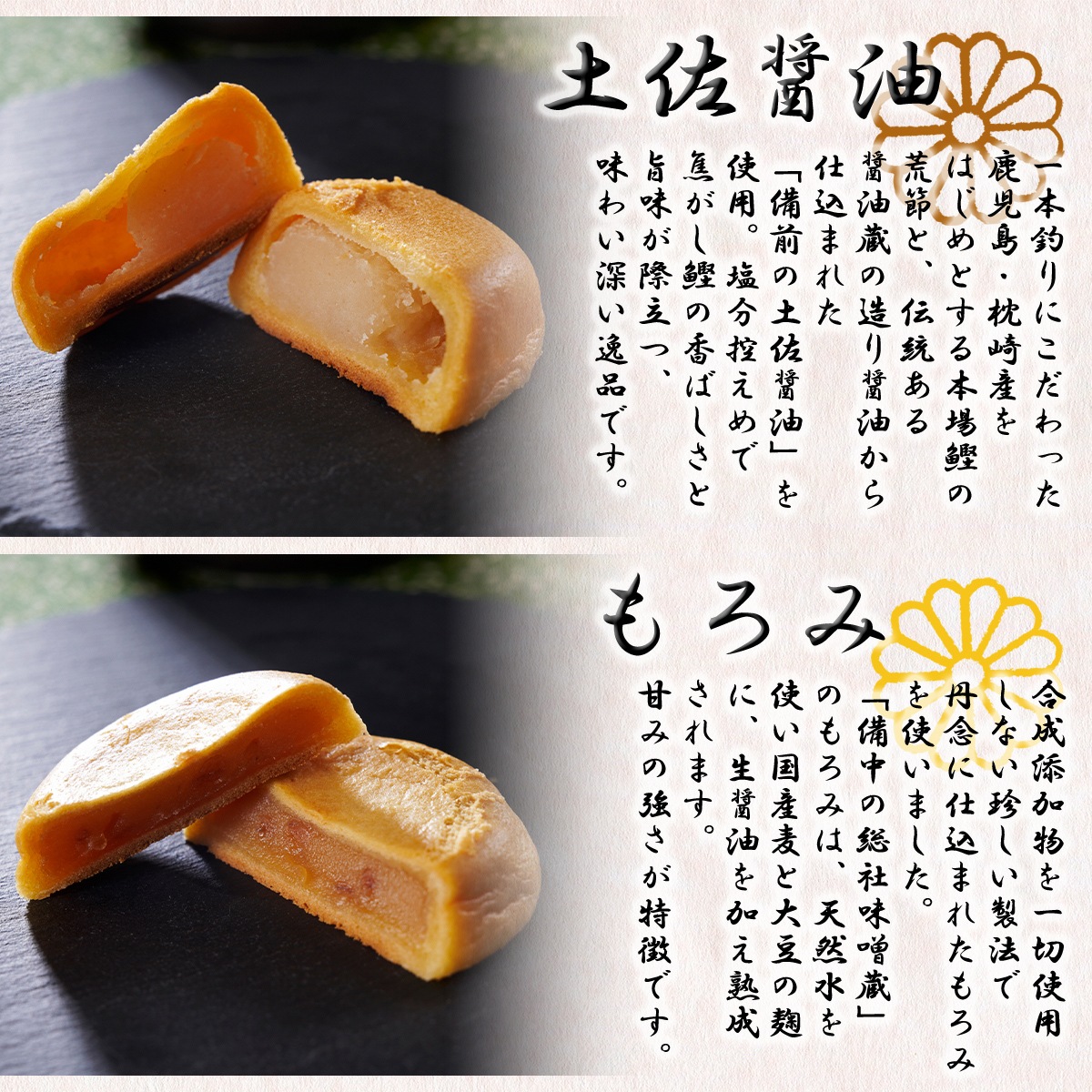 醤油を楽しむおまんじゅう　醤（ひしお）6個セット　COUTURE FUKUIDO TOKYO