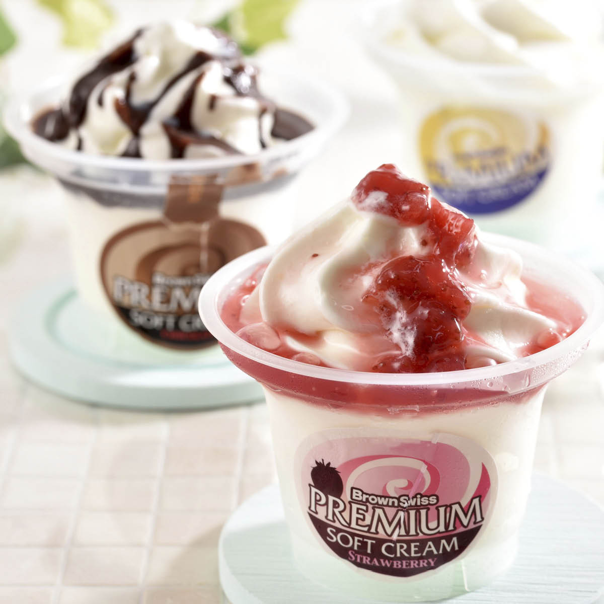 北海道十勝ドルチェ 十勝橋本牧場プレミアムソフト3種8個セット(プレーン・いちご・チョコ) 放牧牛の生乳を使った自然派お取り寄せスイーツ