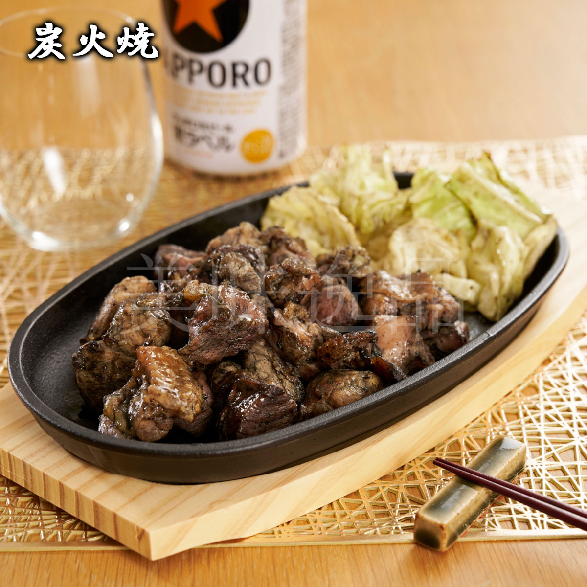 みやざき地頭鶏　炭火焼200g×2個・味付けカット500gセット