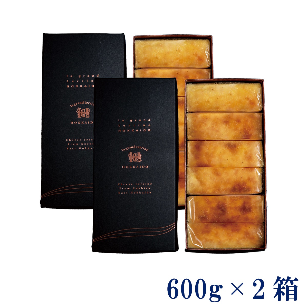 北海道チーズテリーヌ600g×2箱