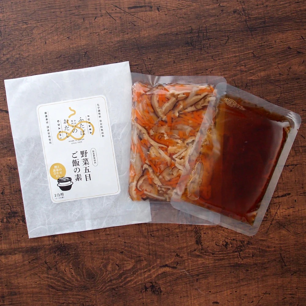 無添加だしパック・炊き込みご飯の素セット（ギフト箱入り）ふたばのおだし詰め合わせ