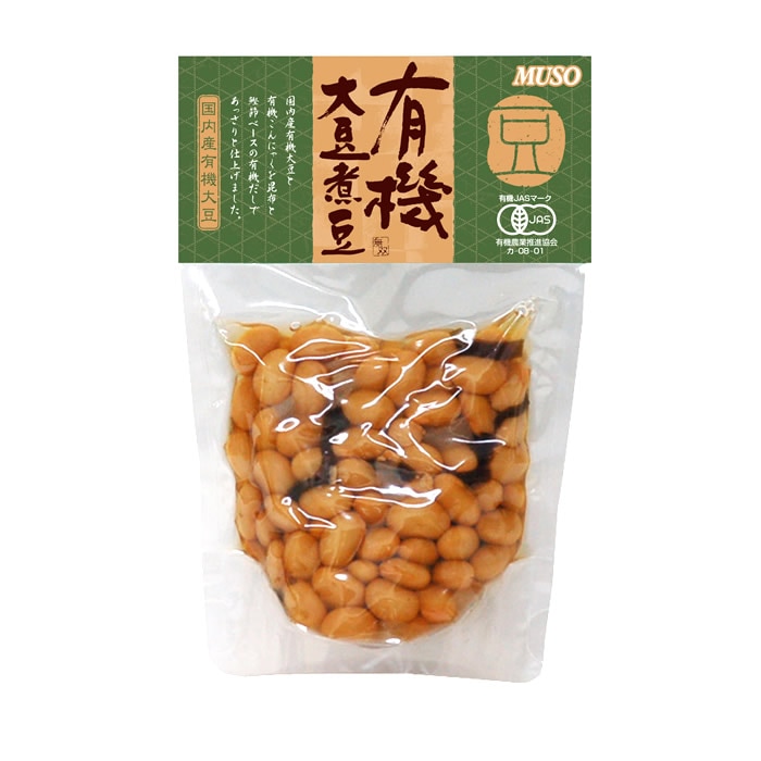 (ムソー)有機大豆煮豆145g