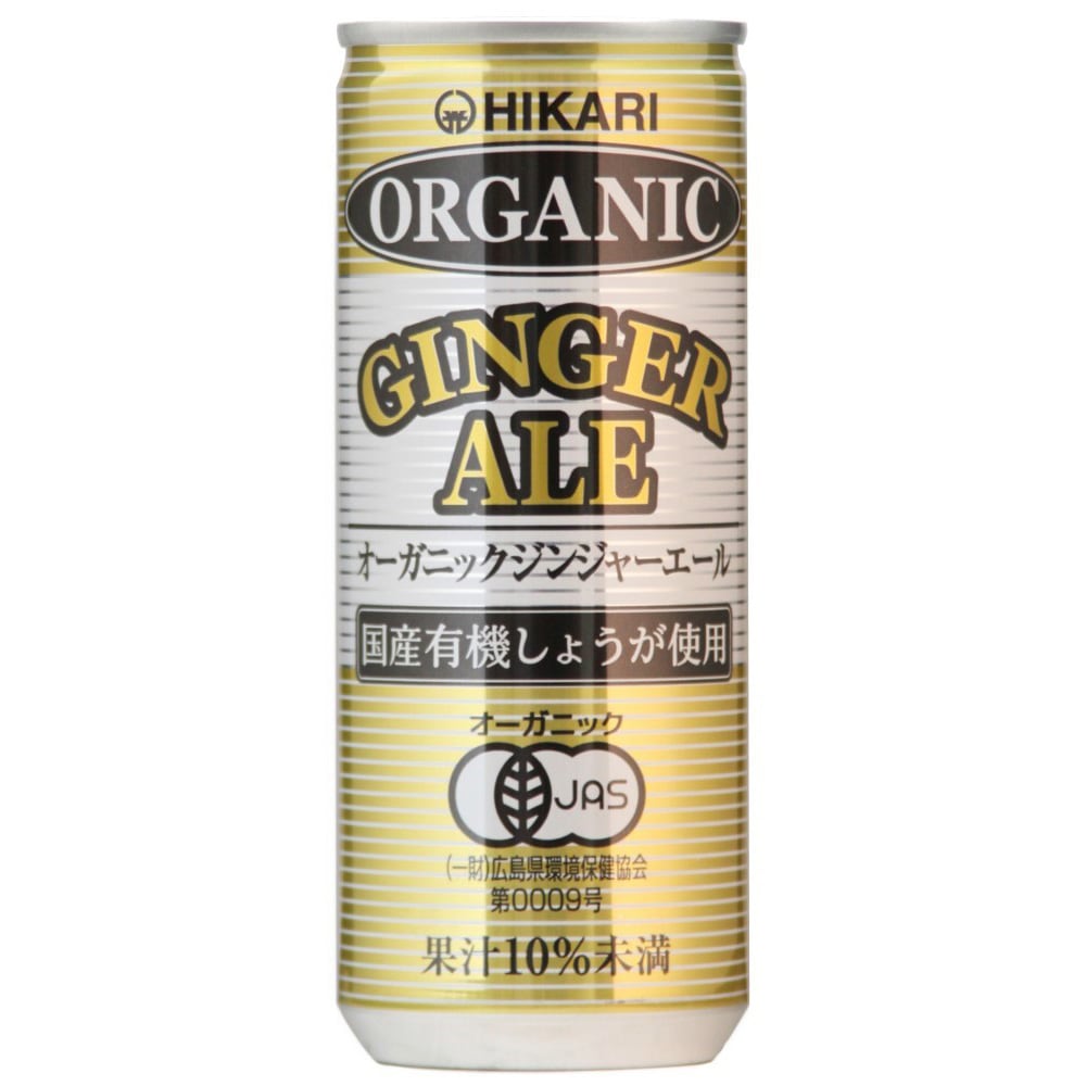(ヒカリ)オーガニックジンジャーエール250ml