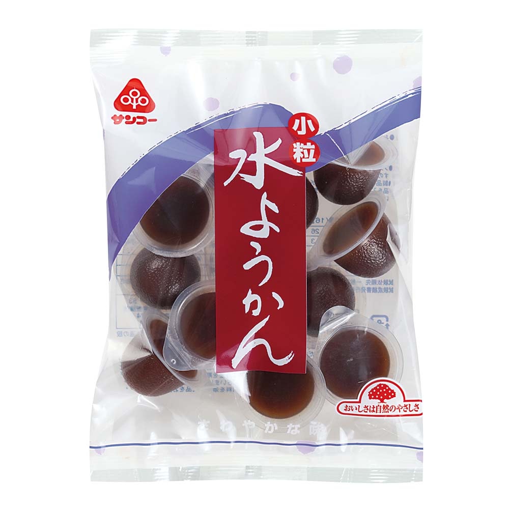 【夏季限定】(サンコー)小粒水ようかん16g×12