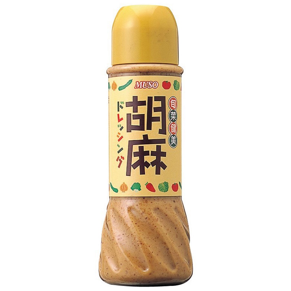 （ムソー）旬菜健美・胡麻ドレッシング３９０ｍｌ
