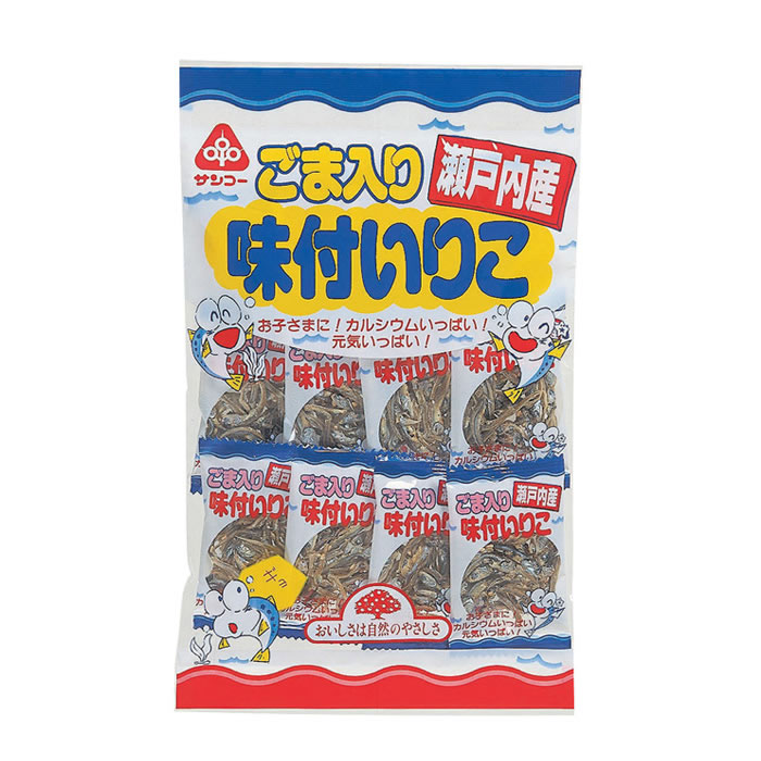 (サンコー)ごま入り味付けいりこ30g