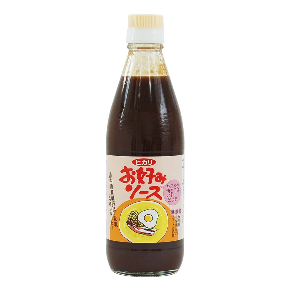 （ヒカリ）お好みソース３６０ｍｌ