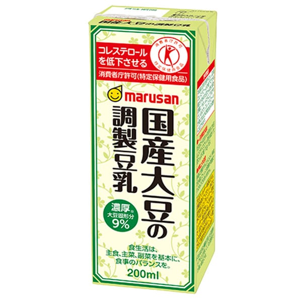 （マルサン）国産大豆の調製豆乳200ml