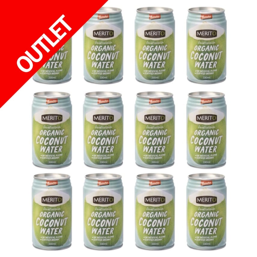 【アウトレット】オーガニックココナッツウォーター　330ml　12本入(ｹｰｽ)