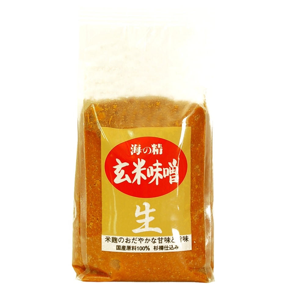 (海の精)玄米味噌1kg