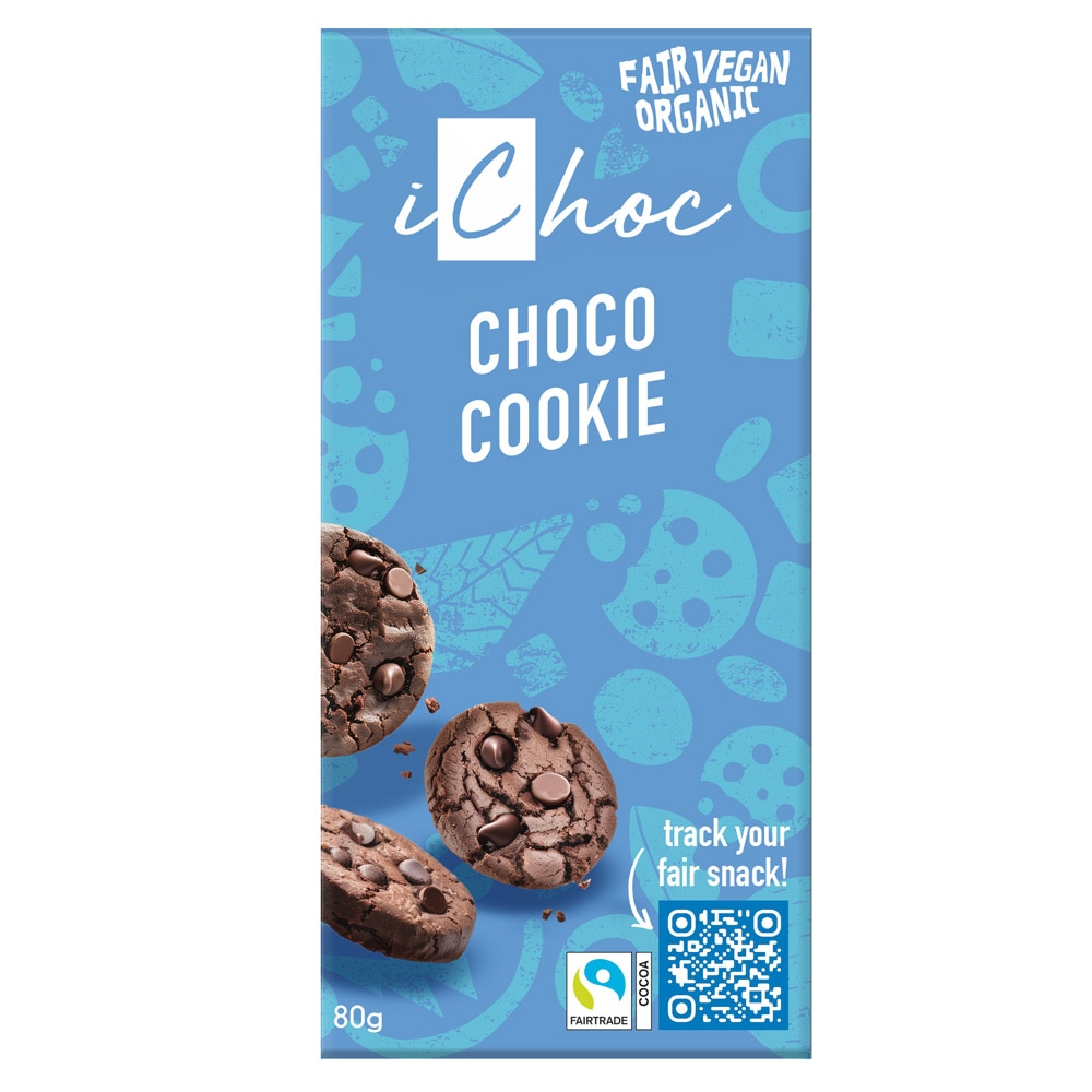 iChoc オーガニックチョコレート チョコクッキー 80g(冬季限定)