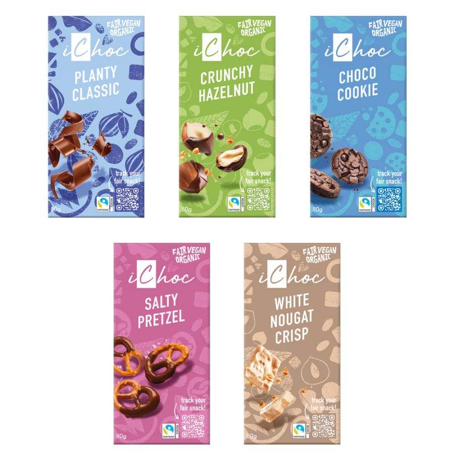 iChocオーガニックチョコレート　5種セット （冬季限定）