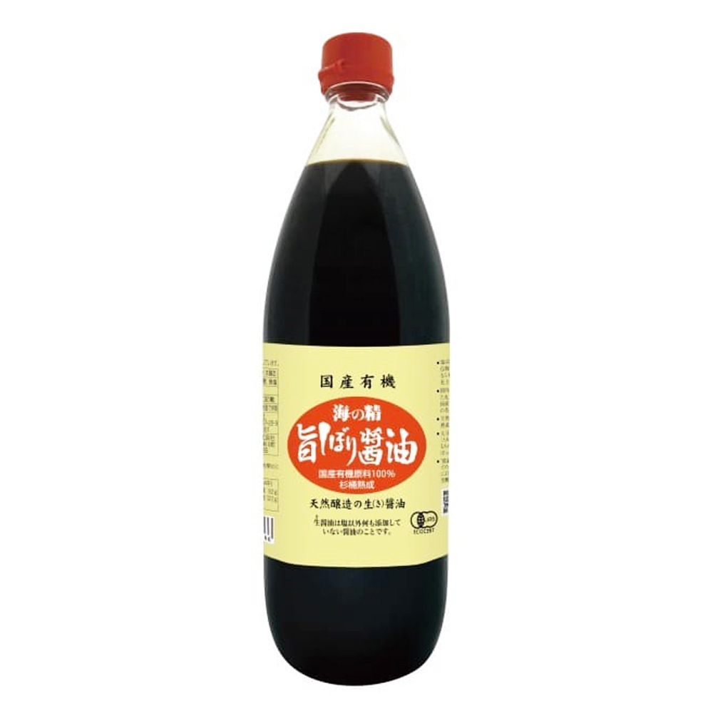 （海の精）国産有機･旨しぼり醤油 １ Ｌ