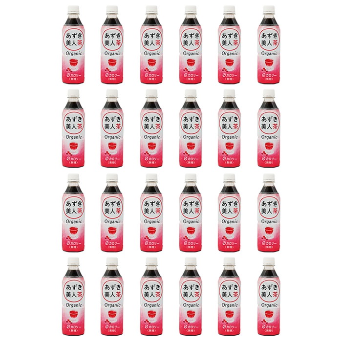 （遠藤製餡）オーガニックあずき美人茶500ｍｌｘ24本入