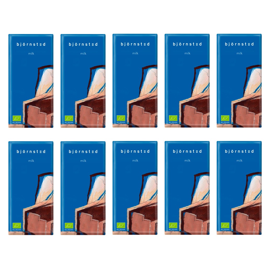 Bjornsted チョコレート ミルクｘ10枚入 （冬季限定）