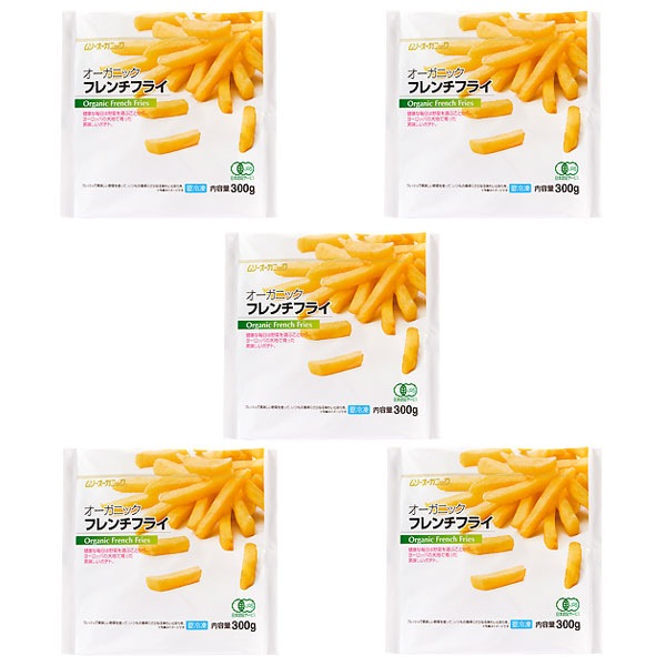 JAS有機冷凍 フレンチフライドポテト300g X 5袋
