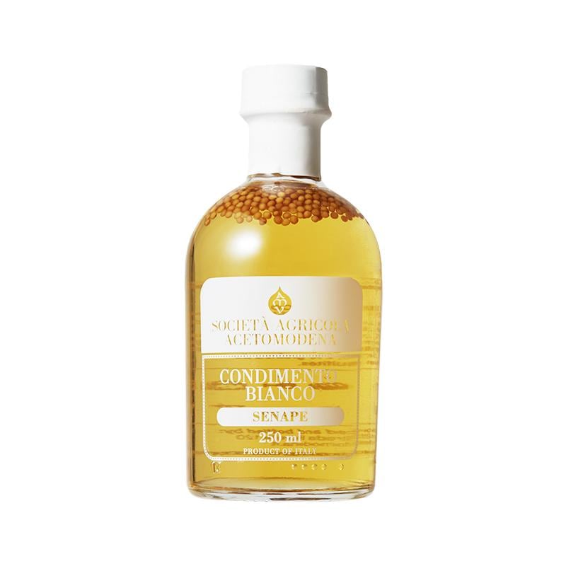 セーナペ250ml] アチェートモデナ マスタードシード入り ホワイト