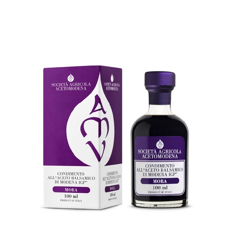Acetaia Malpighi Modenaバルサミコ酢 100ml アチェートモデナ ブラックベリーバルサミコ酢100ml | すべての商品