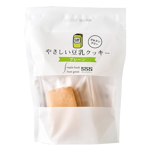 やさしい豆乳クッキー プレーン 7枚 個包装 ビオ マルシェ こだわりの商品 菓子 クッキー ビスケット などの通販サイト ビオ マルシェのネットショップ