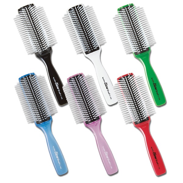 ヘアブラシ べスブロー＆スタイリングブラシ C-150 毛先が丸いナイロン