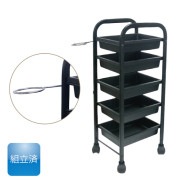 美容室ワゴン ロット台 C-265 7段 引出し付き 高さ86.5 幅43 奥行30cm