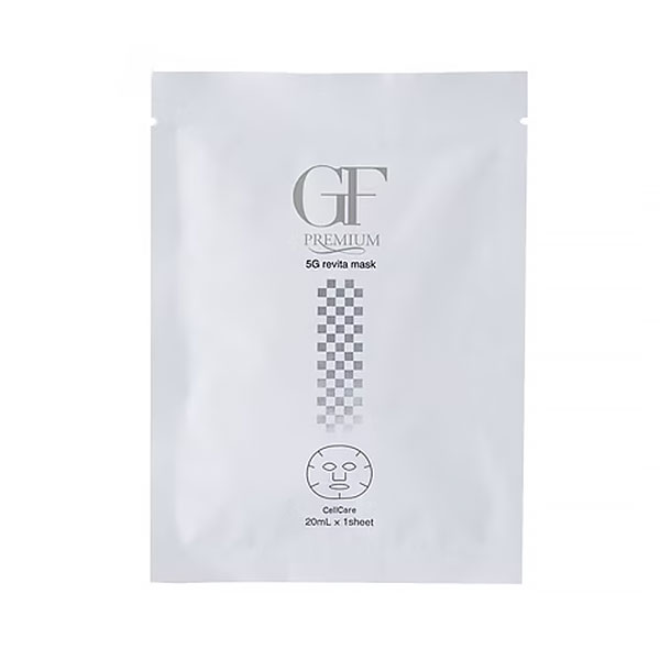 ポイント10倍】 セルケア GFプレミアム 5G リバイタマスク 20mL×5枚の