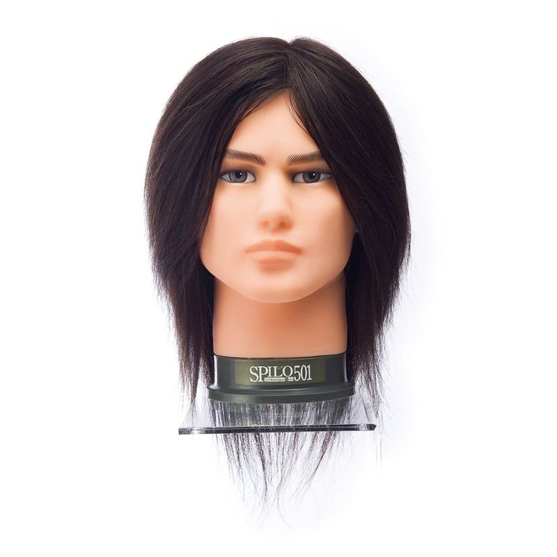 メンズ カットウィッグ SPILO(スピロ) 501 人毛 100% ハチ57cm