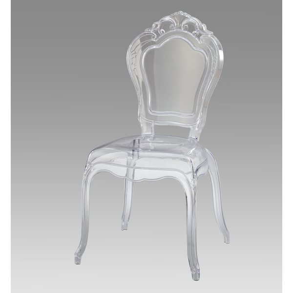 クリアデザイン チェア 肘なし 幅52奥行き53高さ97cmの商品