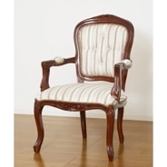 アンティークスツール ビーナス(背付き) ブラウン 60247 ほっこりと