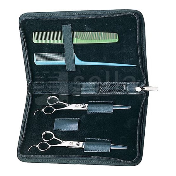 シザーケース GL033 3丁 持ち運び 置き型 バッグタイプ