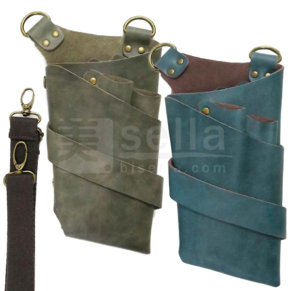 本革シザーケース ビルバオ 完全開き