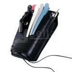 本革 シザーケース クレ ナイロンベルト 美容師 トリマー用