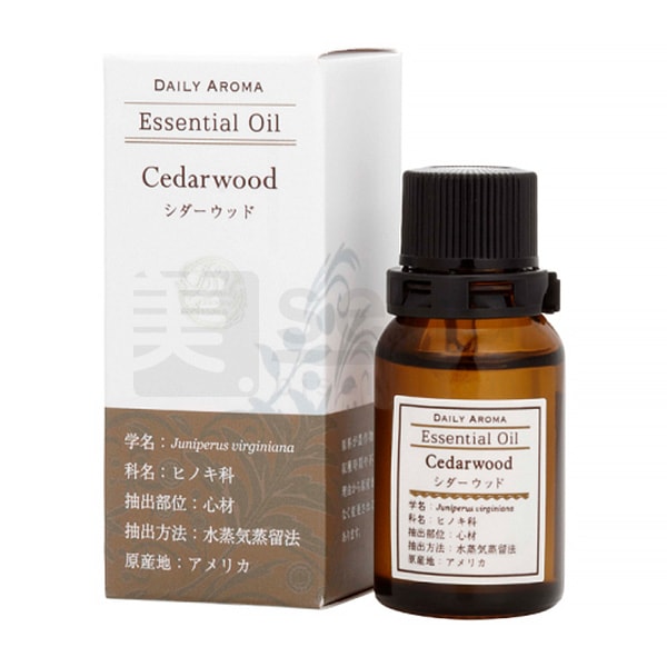 デイリーアロマ シダーウッド エッセンシャルオイル 10mL