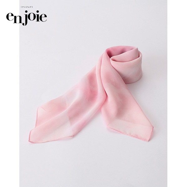 アンジョア スカーフ＆シュシュ OP166-5 ピンク