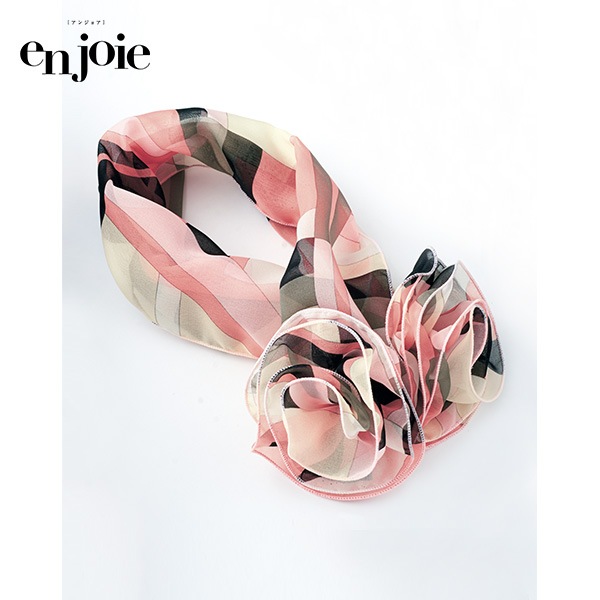 アンジョア スカーフ OP127-5 ピンクの商品