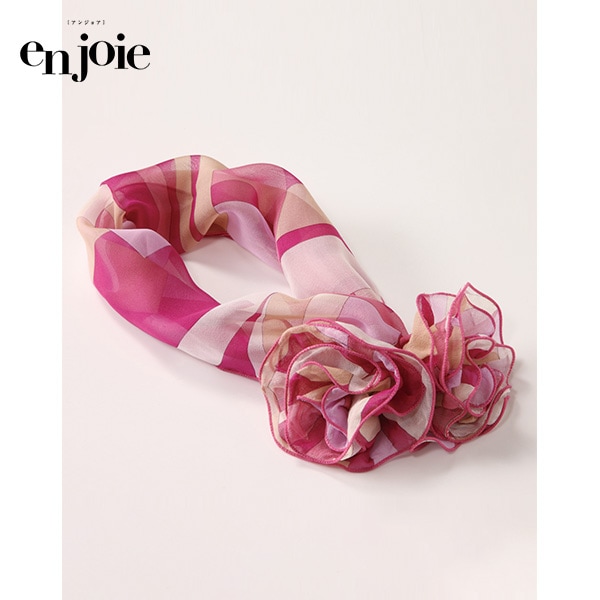 アンジョア スカーフ OP100-5 ピンクの商品