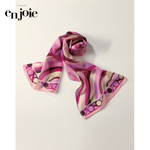 アンジョア スカーフ OP98-5 ピンクの商品