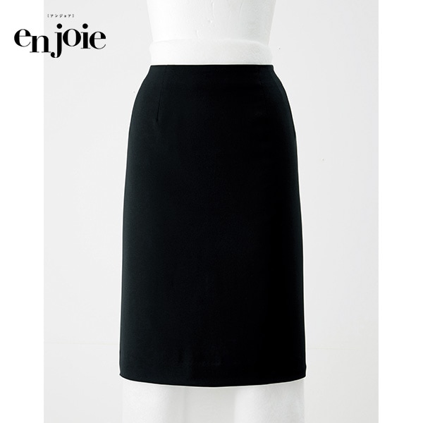 アンジョア スカート（55cm丈） 56610-2 黒＜Eco Tropical＞