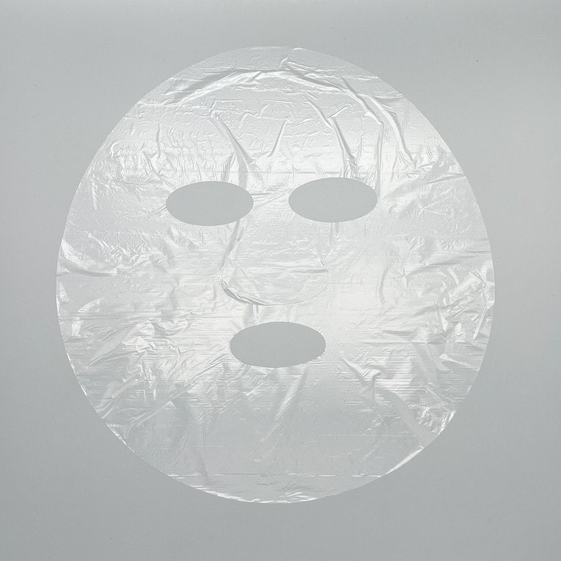 フェイスパック用ラップシート 顔カバービニール  保湿浸透フィルム【薄い150枚】