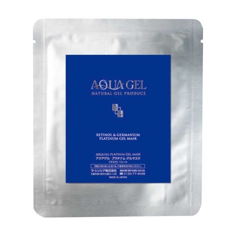 ラシンシア アクアゲル プラチナムゲルマスク 1シート×5包 店販可