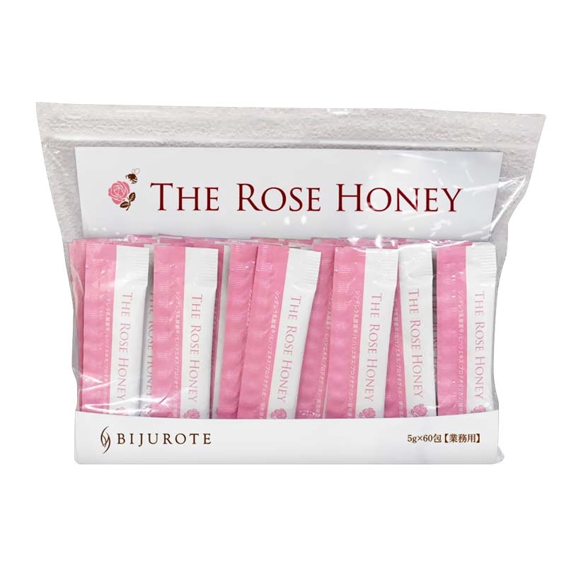 ビジュローテ(BIJUROTE) ザ・ローズハニー 薔薇はちみつ 60包 業務用