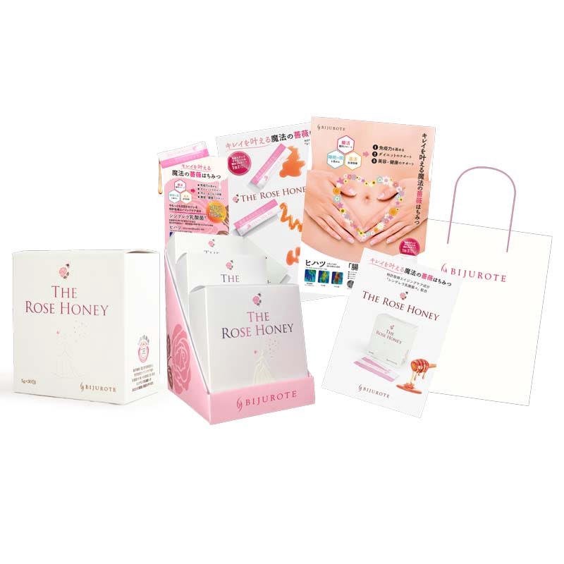 【初回注文限定】ビジュローテ (BIJUROTE) ザ・ローズハニー 導入セット 薔薇はちみつ