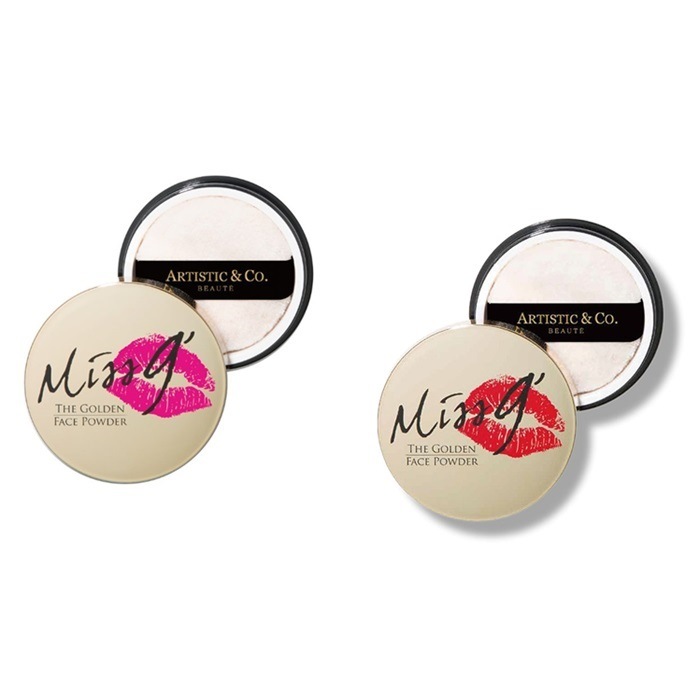 Miss9' ミスナイン ザ・ゴールデンフェイスパウダー 4g 白肌用