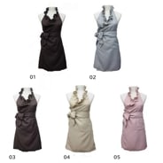 Nail garden（ネイルガーデン） フリルエプロン ５色 ブラック グレー ショコラ ベージュ ピンク