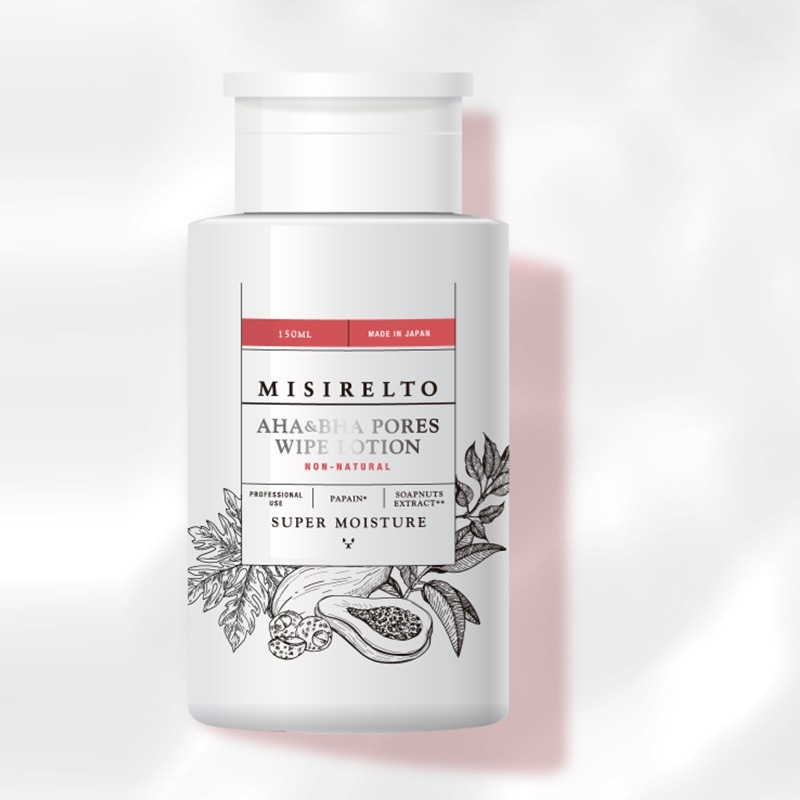AHA&BHAポアーズワイプローション 150ml 店販可 MISIRELTO ミシレルト