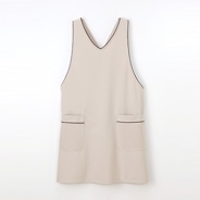 LH6200  ケアガウン エプロン ベージュ Mサイズ Lサイズ NAGAILEBEN Beads Berry ナガイレーベンビーズベリー